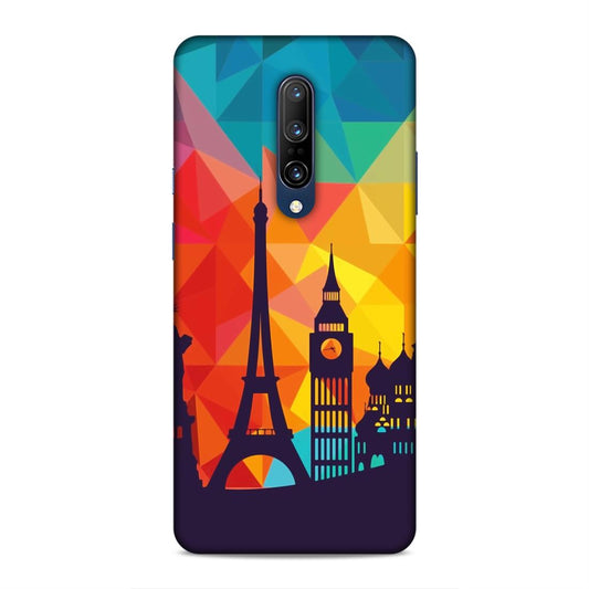 Abstract Monuments Hard Back Case For OnePlus 7 Pro