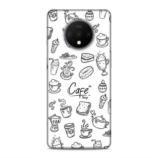 Cafe Shop Hard Back Case For OnePlus 7T