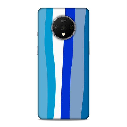 Blue Rainbow Hard Back Case For OnePlus 7T
