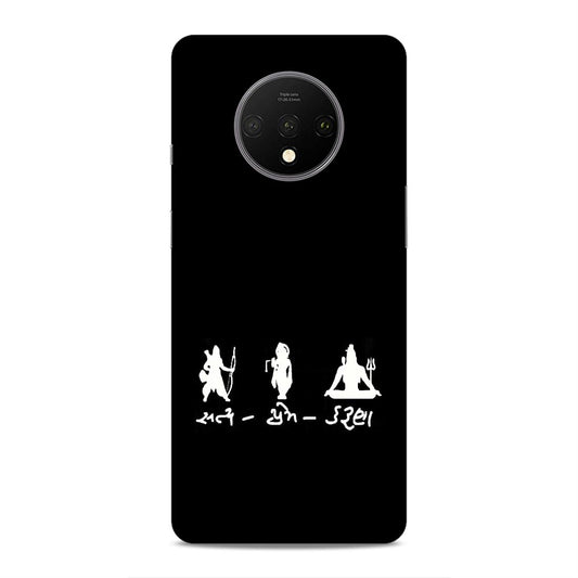 Satya-Prem-Karuna Hard Back Case For OnePlus 7T