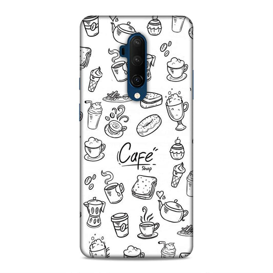 Cafe Shop Hard Back Case For OnePlus 7T Pro
