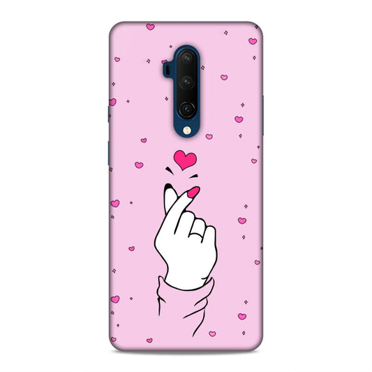 Korean Heart Hard Back Case For OnePlus 7T Pro