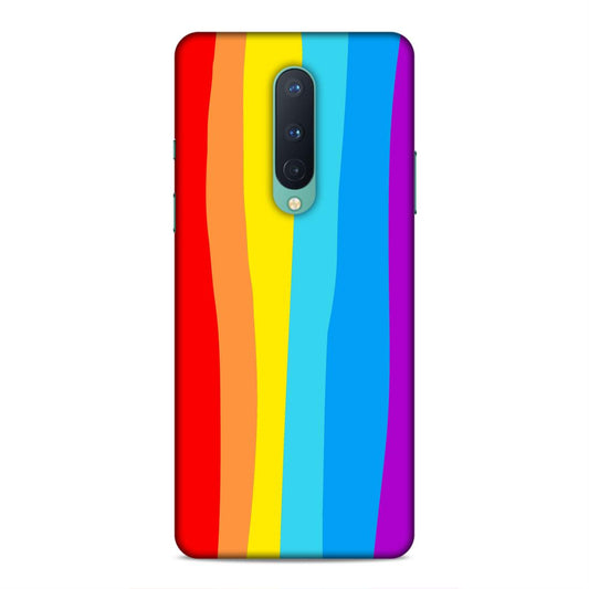 Rainbow Hard Back Case For OnePlus 8