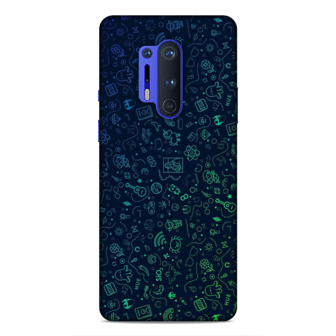 Abstract Hard Back Case For OnePlus 8 Pro