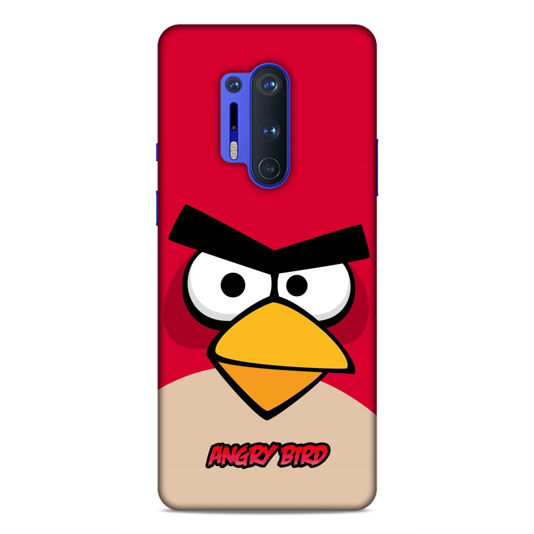 Angry Bird Red Name Hard Back Case For OnePlus 8 Pro