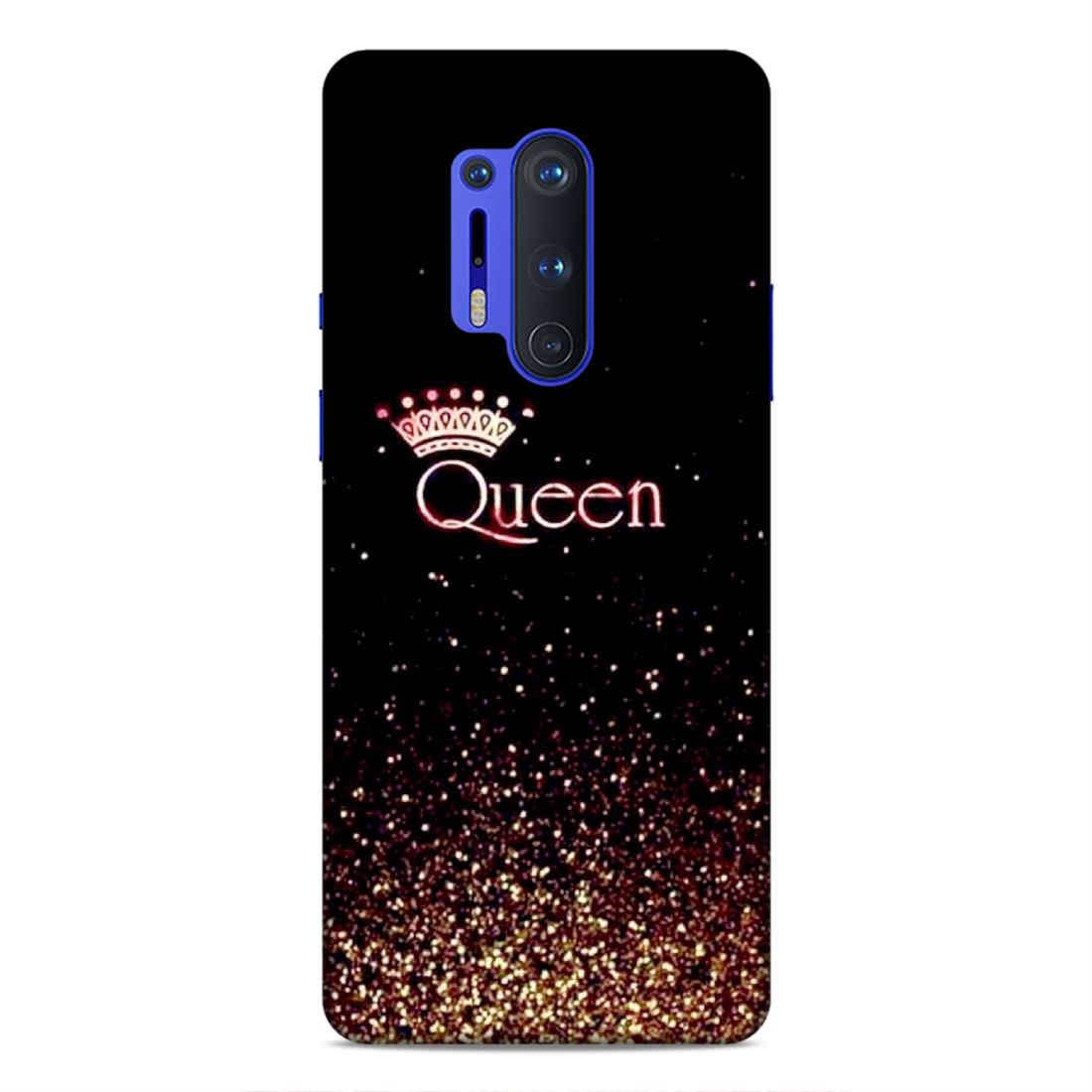 Queen Wirh Crown Hard Back Case For OnePlus 8 Pro