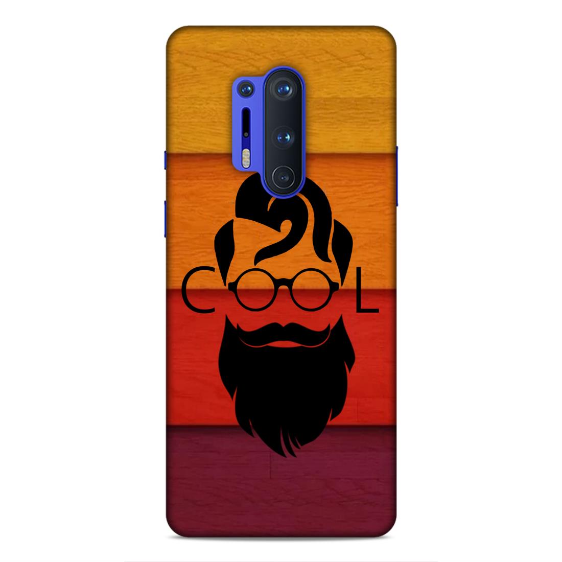 Cool Beard Man Hard Back Case For OnePlus 8 Pro