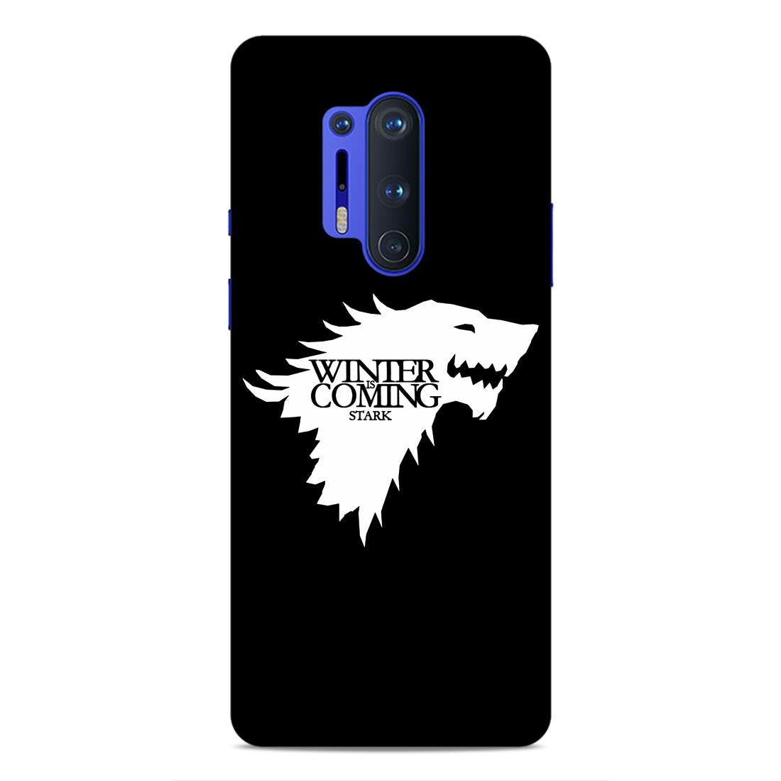 Winter Is Coming Stark Hard Back Case For OnePlus 8 Pro