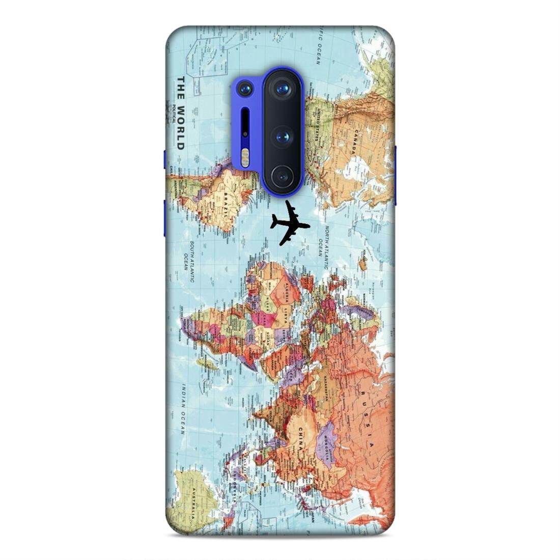 Travel World Hard Back Case For OnePlus 8 Pro
