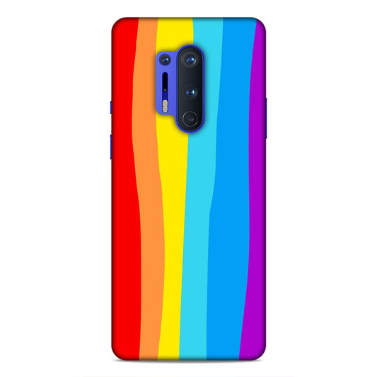 Rainbow Hard Back Case For OnePlus 8 Pro