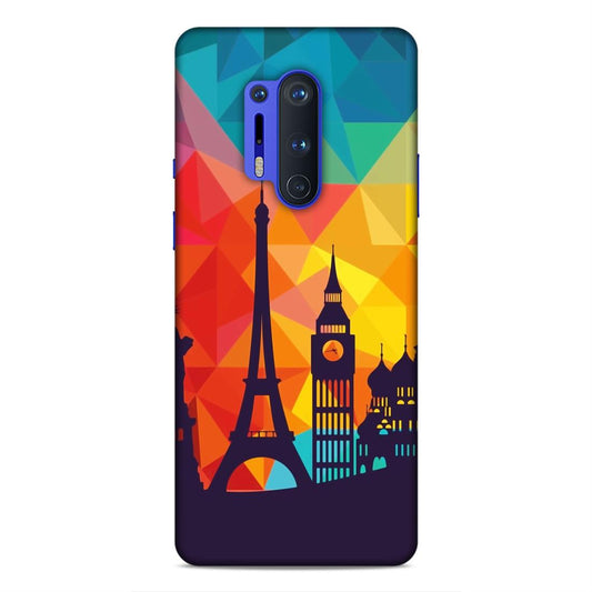 Abstract Monuments Hard Back Case For OnePlus 8 Pro