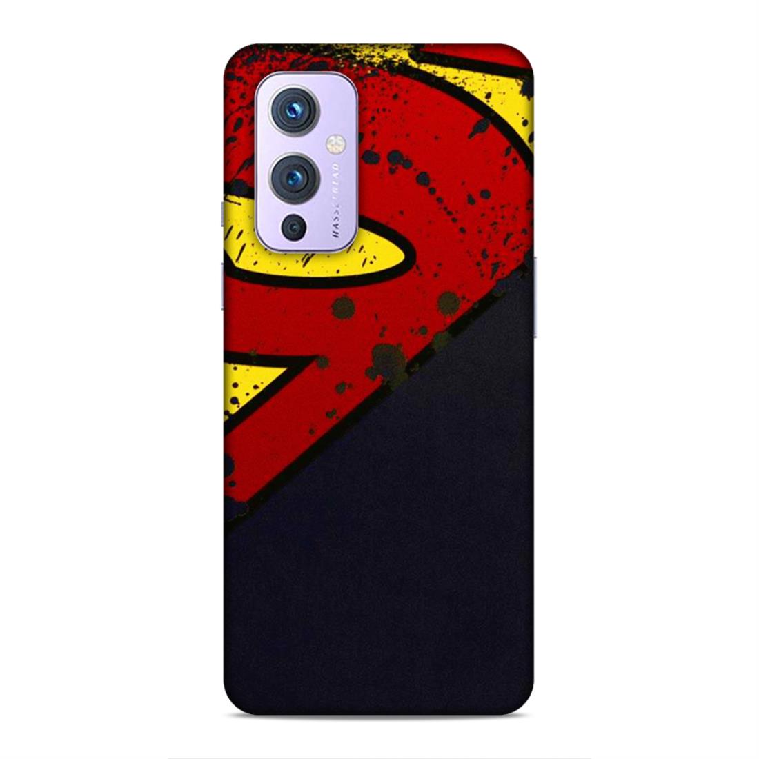 Superman Logo Hard Back Case For OnePlus 9