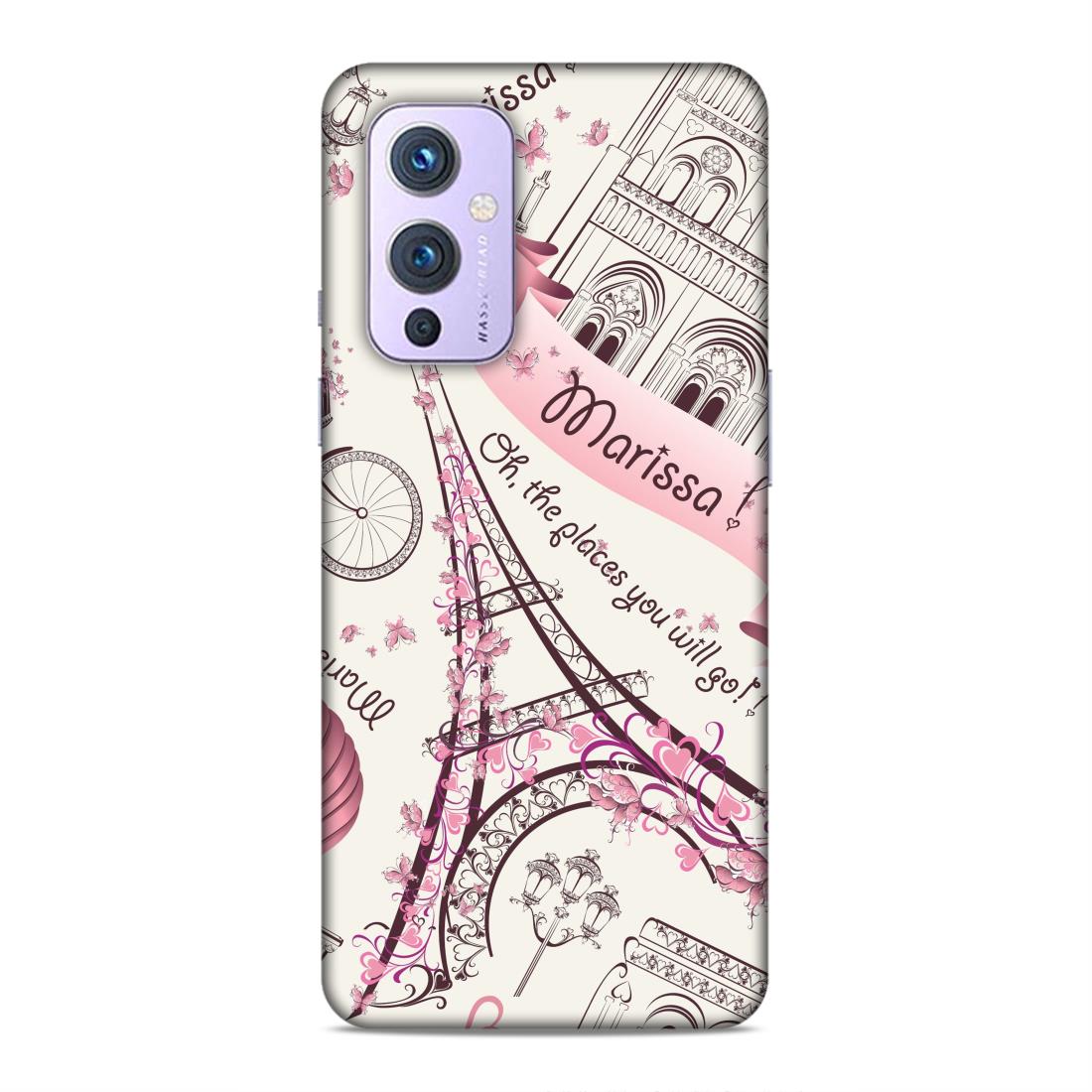 Love Efile Tower Hard Back Case For OnePlus 9