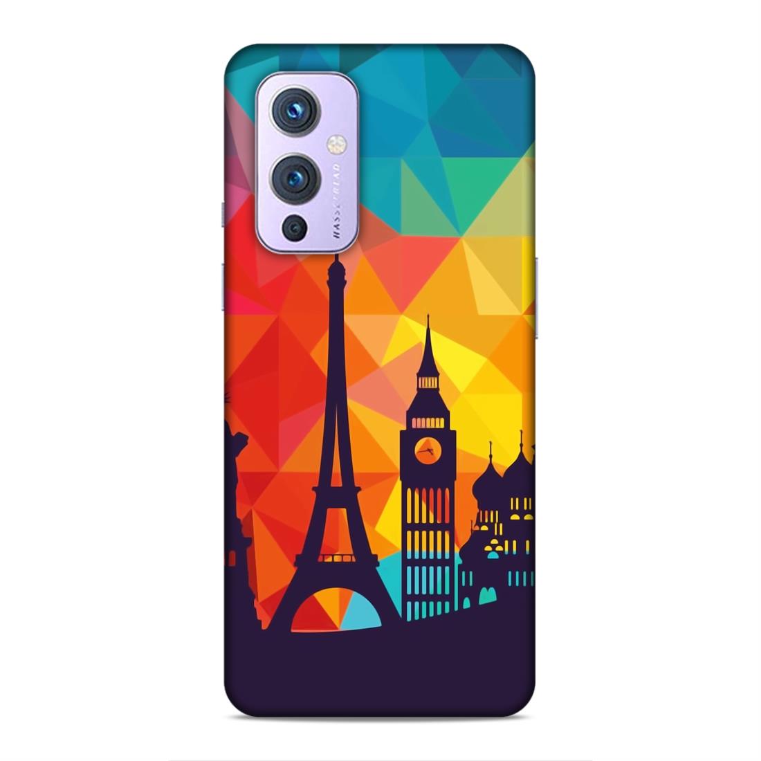 Abstract Monuments Hard Back Case For OnePlus 9