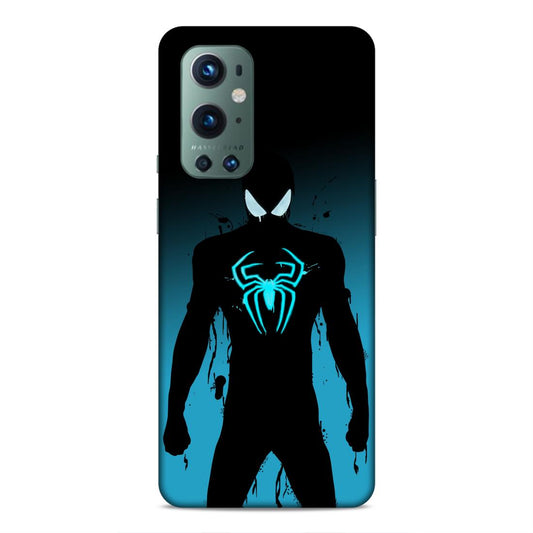 Black Spiderman Hard Back Case For OnePlus 9 Pro