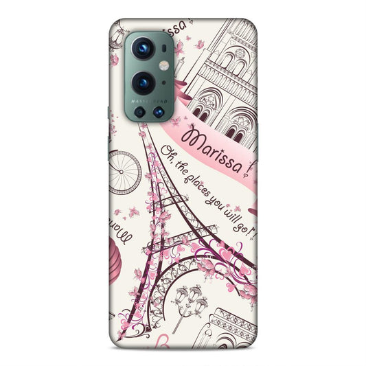 Love Efile Tower Hard Back Case For OnePlus 9 Pro