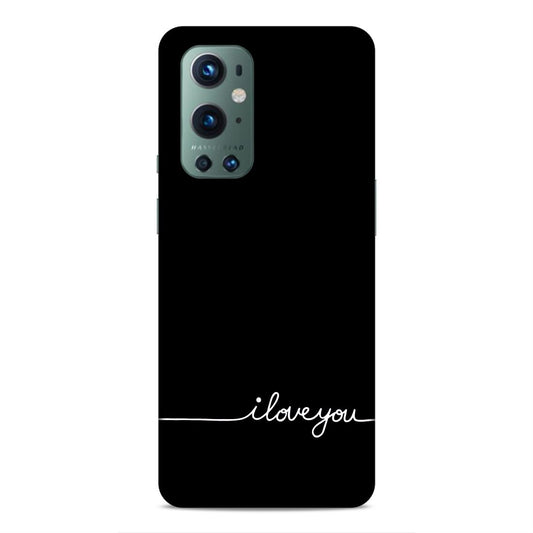 I Love You Hard Back Case For OnePlus 9 Pro