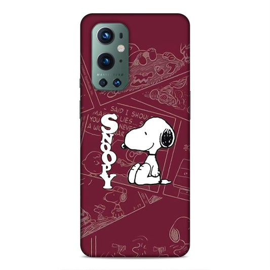 Snoopy Cartton Hard Back Case For OnePlus 9 Pro