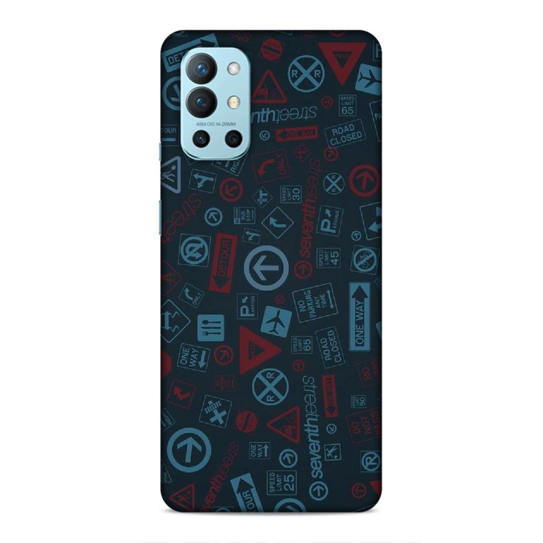 Abstract Hard Back Case For OnePlus 8T / 9R