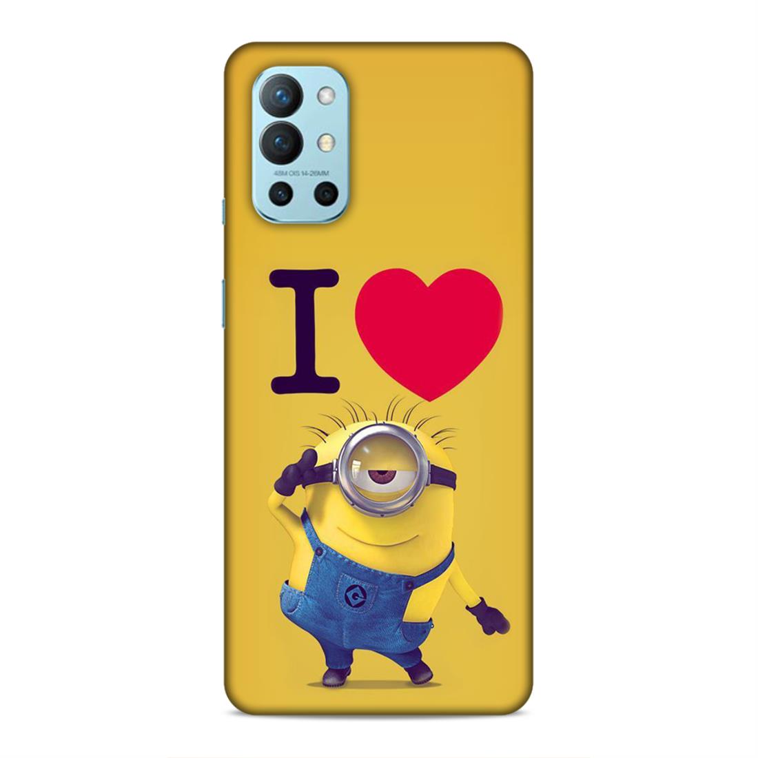 I love Minions Hard Back Case For OnePlus 8T / 9R