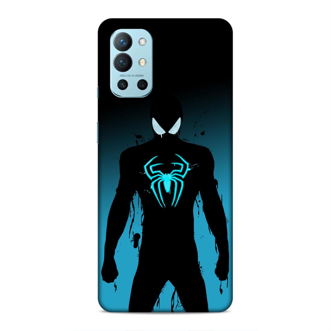 Black Spiderman Hard Back Case For OnePlus 8T / 9R