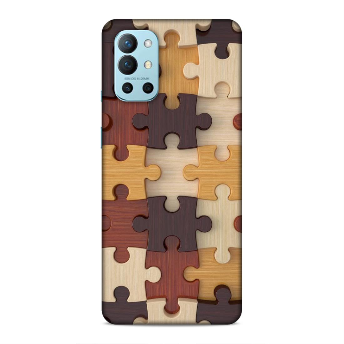 Multi Color Block Puzzle Hard Back Case For OnePlus 8T / 9R