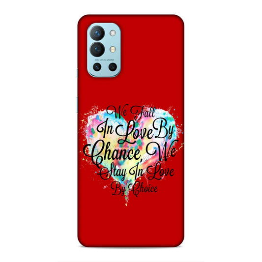 Fall in Love Stay in Love Hard Back Case For OnePlus 8T / 9R