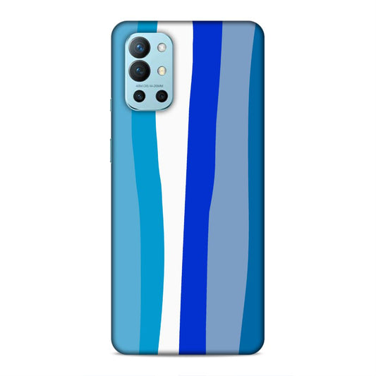 Blue Rainbow Hard Back Case For OnePlus 8T / 9R