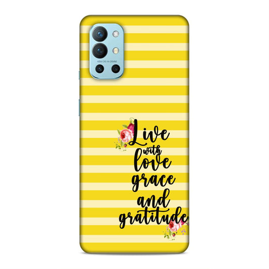 Live with Love Grace and Gratitude Hard Back Case For OnePlus 8T / 9R