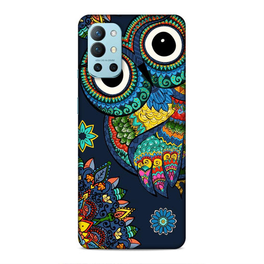 Owl and Mandala Flower Hard Back Case For OnePlus 8T / 9R