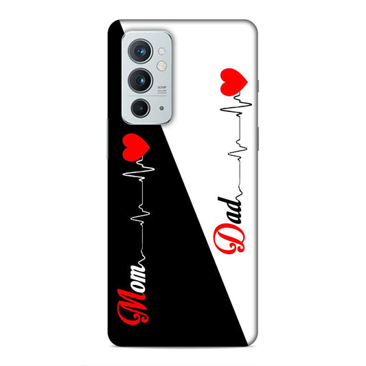 Love Mom Dad Hard Back Case For OnePlus 9 RT 5G