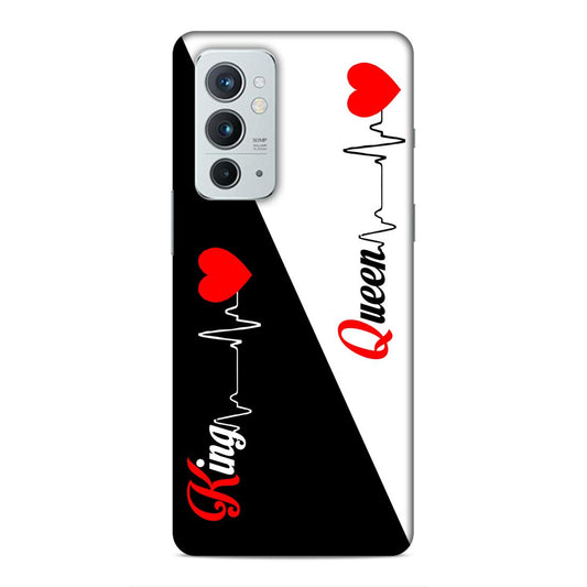 King Queen Love Hard Back Case For OnePlus 9 RT 5G