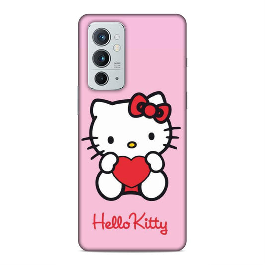 Hello Kitty in Pink Hard Back Case For OnePlus 9 RT 5G