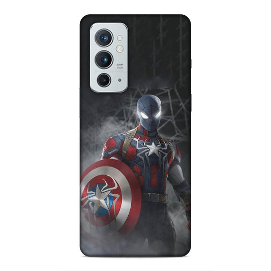 Spiderman With Shild Hard Back Case For OnePlus 9 RT 5G