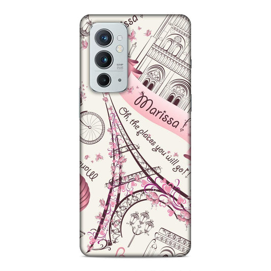Love Efile Tower Hard Back Case For OnePlus 9 RT 5G