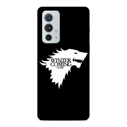 Winter Is Coming Stark Hard Back Case For OnePlus 9 RT 5G