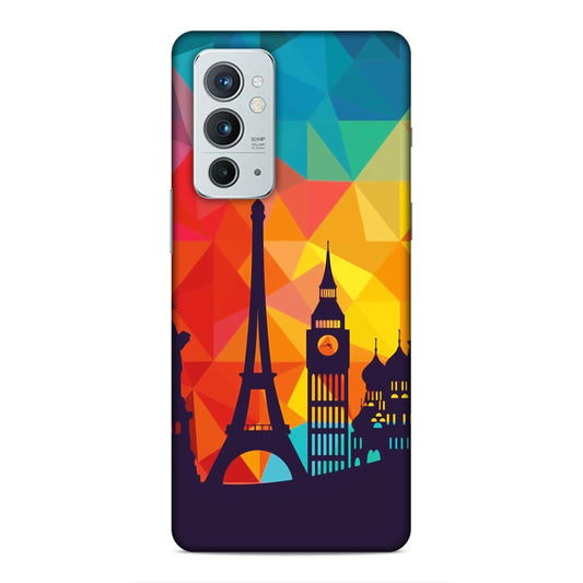 Abstract Monuments Hard Back Case For OnePlus 9 RT 5G