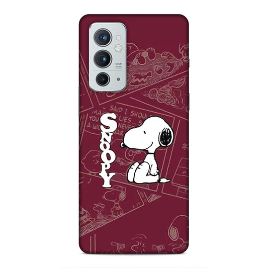 Snoopy Cartton Hard Back Case For OnePlus 9 RT 5G