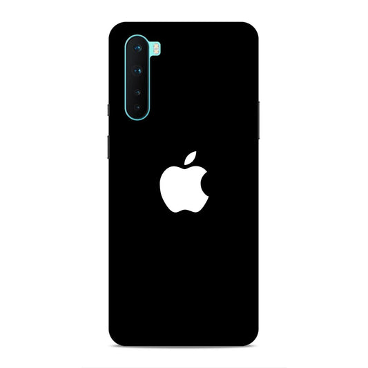 Apple Logo Hard Back Case For OnePlus Nord