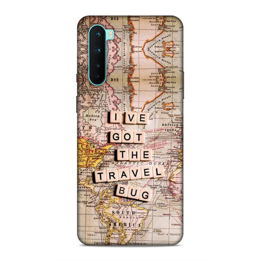 Travel Bug Hard Back Case For OnePlus Nord