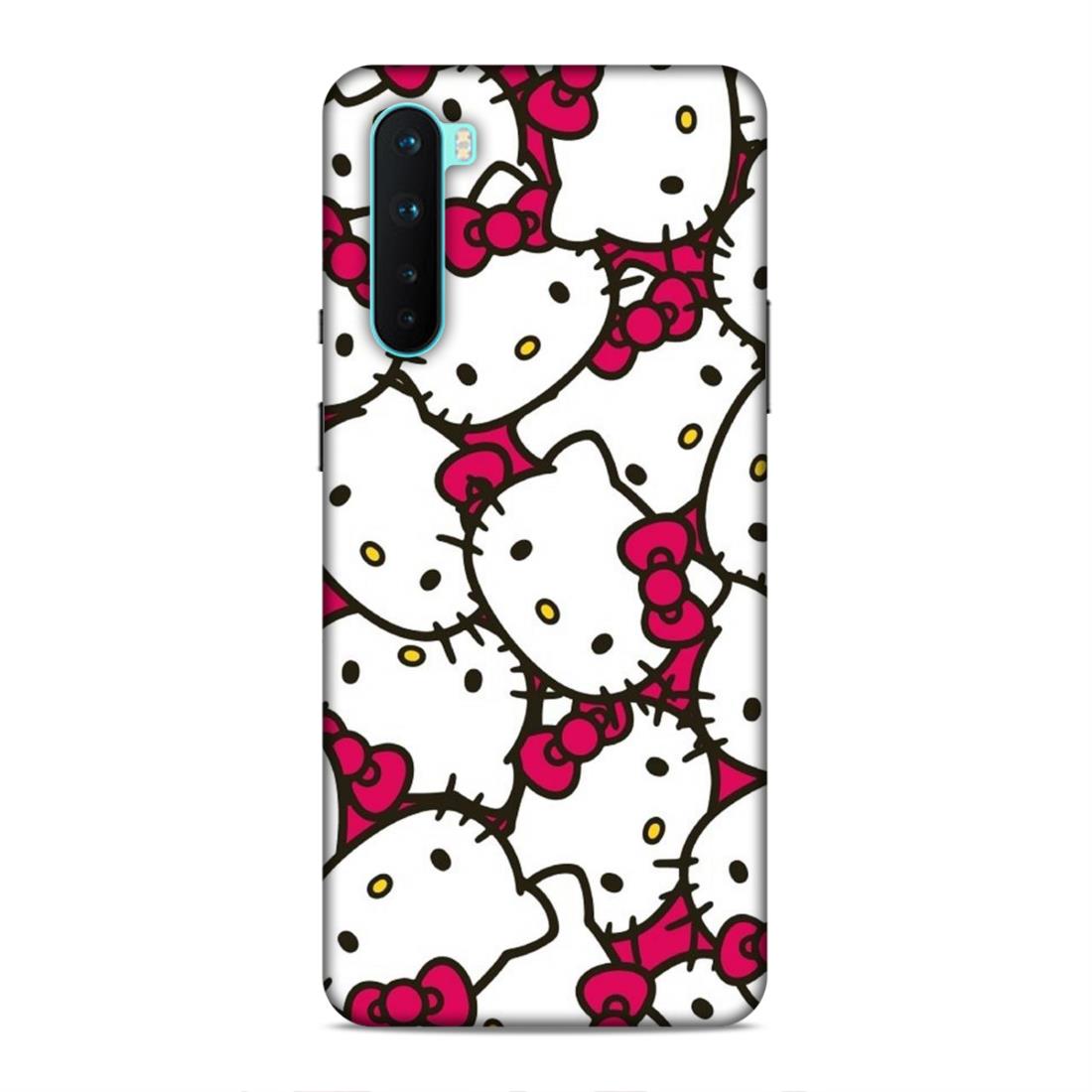 Kitty Hard Back Case For OnePlus Nord