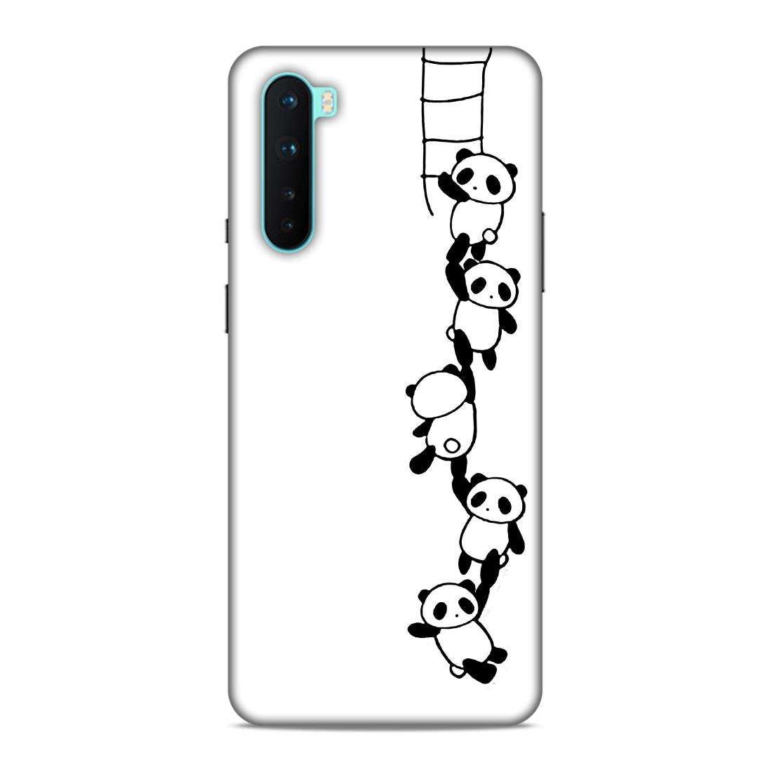 Panda Hard Back Case For OnePlus Nord