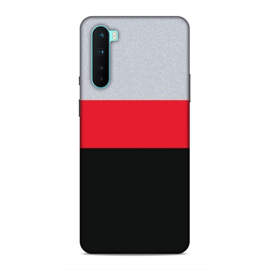 Multi Color Pattern Hard Back Case For OnePlus Nord