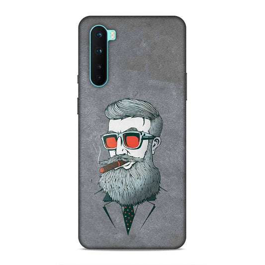 Beard Man Hard Back Case For OnePlus Nord