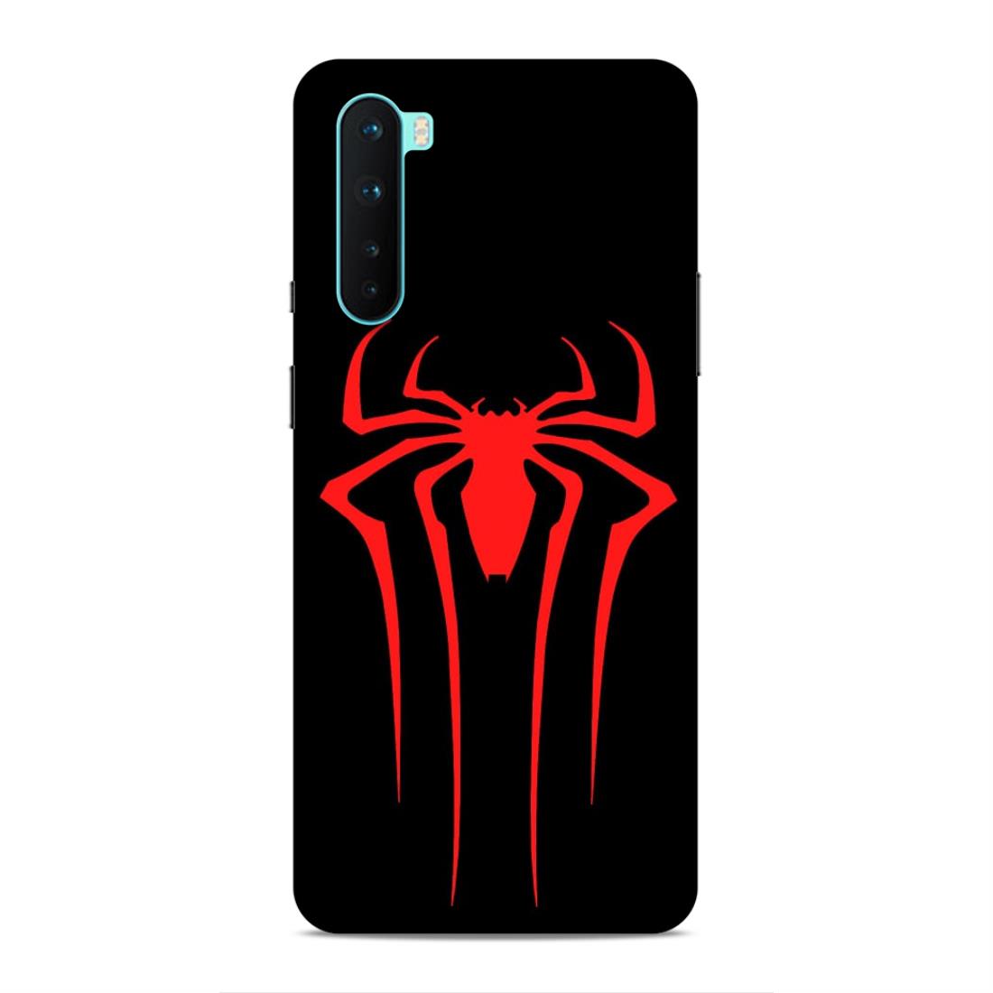 Spiderman Symbol Hard Back Case For OnePlus Nord