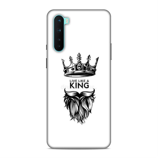 Live Like A King Hard Back Case For OnePlus Nord