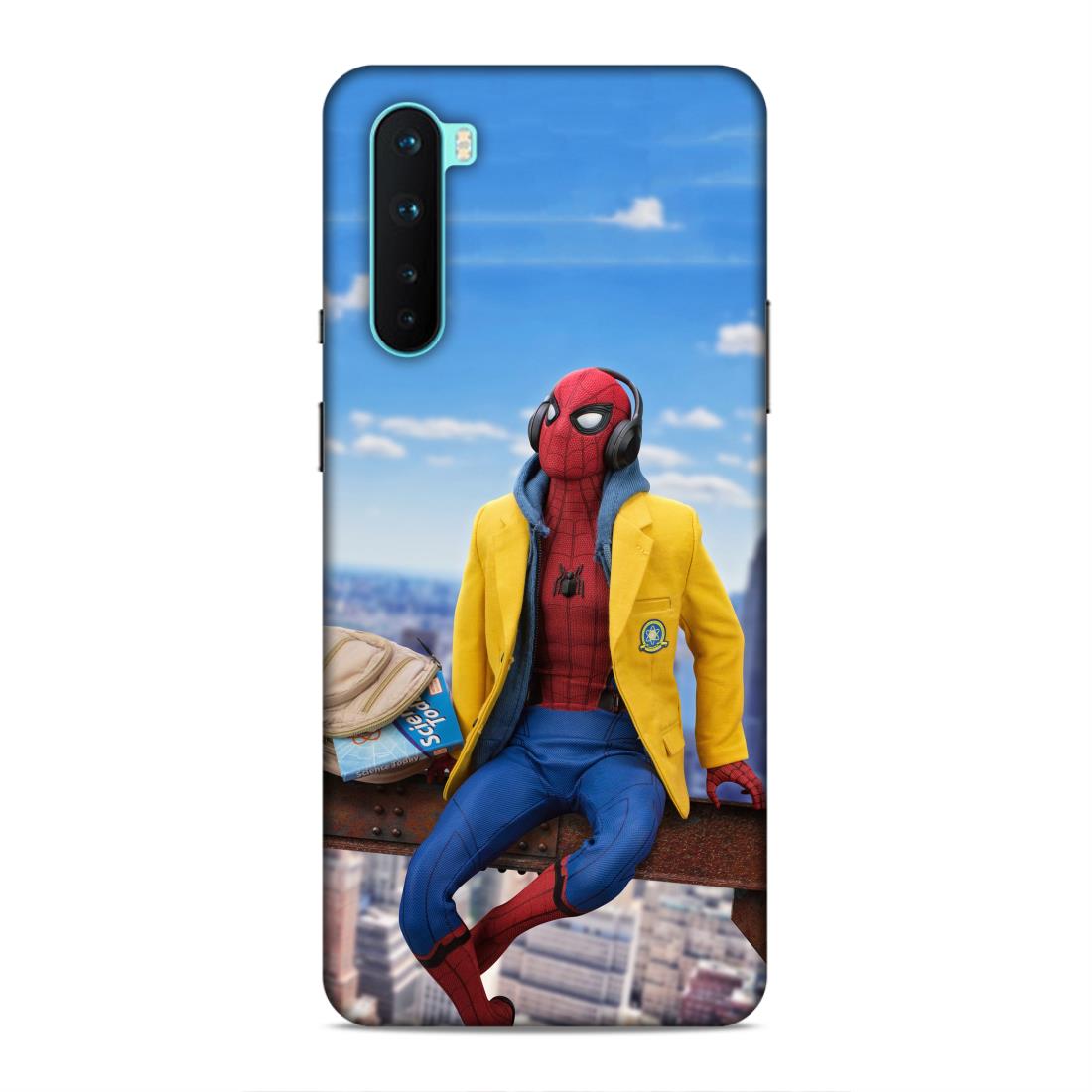 Cool Spiderman Hard Back Case For OnePlus Nord