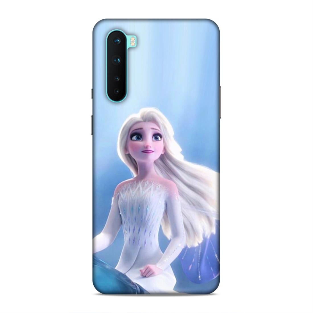 Elsa Frozen Hard Back Case For OnePlus Nord
