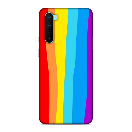 Rainbow Hard Back Case For OnePlus Nord