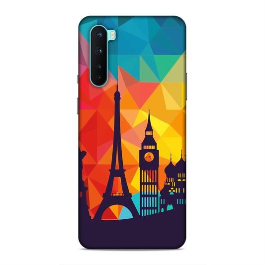 Abstract Monuments Hard Back Case For OnePlus Nord